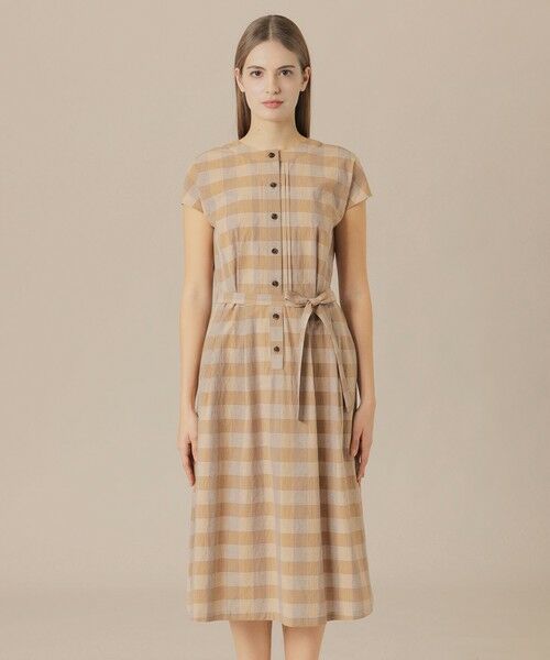 MACKINTOSH LONDON(L Size) / マッキントッシュ ロンドン (エル サイズ) ロング・マキシ丈ワンピース | 【L】ハイカウントエンザイムワンピース | 詳細4