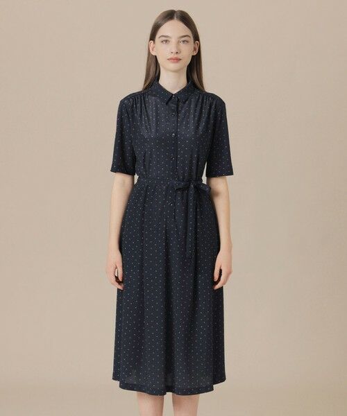 MACKINTOSH LONDON(L Size) / マッキントッシュ ロンドン (エル サイズ) ロング・マキシ丈ワンピース | 【L】【WEB・一部店舗限定】アスタープリントジャージワンピース | 詳細5