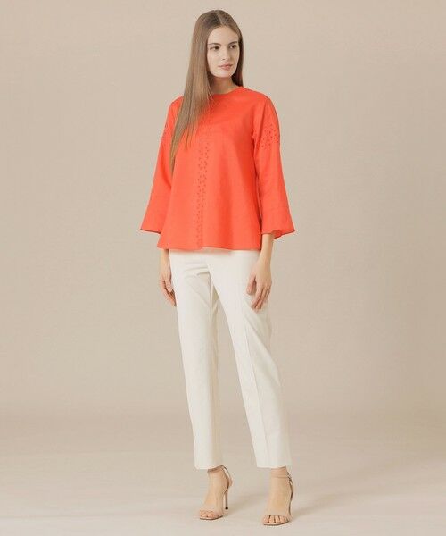 MACKINTOSH LONDON(L Size) / マッキントッシュ ロンドン (エル サイズ) シャツ・ブラウス | 【L】コットンラミーエンブロイダリーブラウス | 詳細4