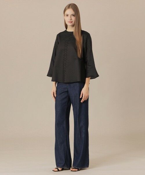 MACKINTOSH LONDON(L Size) / マッキントッシュ ロンドン (エル サイズ) シャツ・ブラウス | 【L】コットンラミーエンブロイダリーブラウス | 詳細2