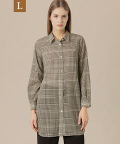 MACKINTOSH LONDON(L Size) / マッキントッシュ ロンドン (エル サイズ) シャツ・ブラウス | 【L】ウォッシャブルシアーウールブラウス