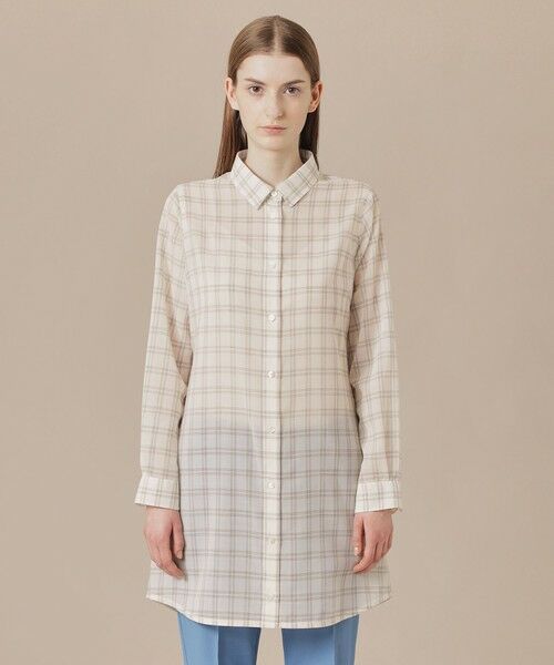 MACKINTOSH LONDON(L Size) / マッキントッシュ ロンドン (エル サイズ) シャツ・ブラウス | 【L】ウォッシャブルシアーウールブラウス | 詳細4