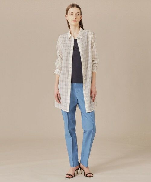 MACKINTOSH LONDON(L Size) / マッキントッシュ ロンドン (エル サイズ) シャツ・ブラウス | 【L】ウォッシャブルシアーウールブラウス | 詳細1