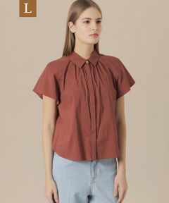 MACKINTOSH LONDON(L Size) / マッキントッシュ ロンドン (エル サイズ) シャツ・ブラウス | 【L】コットンナイロンストレッチブラウス