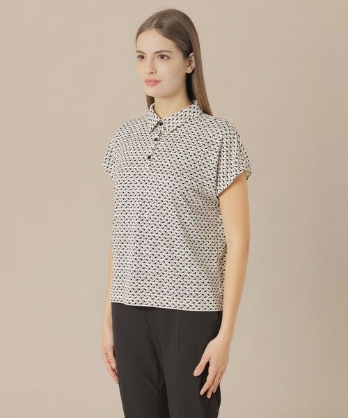 MACKINTOSH LONDON(L Size) / マッキントッシュ ロンドン (エル サイズ) シャツ・ブラウス | 【L】【WEB・一部店舗限定】レードルプリントブラウス | 詳細4