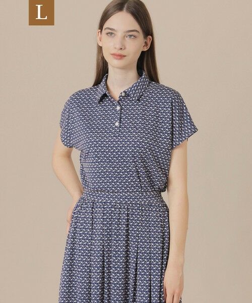 MACKINTOSH LONDON(L Size) / マッキントッシュ ロンドン (エル サイズ) シャツ・ブラウス | 【L】【WEB・一部店舗限定】レードルプリントブラウス（ブルー5）