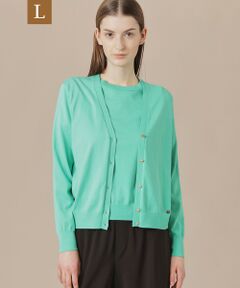 MACKINTOSH LONDON(L Size) / マッキントッシュ ロンドン (エル サイズ) ニット・セーター | 【L】スビンコットンニットカーディガン