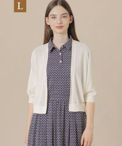 MACKINTOSH LONDON(L Size) / マッキントッシュ ロンドン (エル サイズ) ニット・セーター | 【L】エアリーホールガーメントニットボレロ