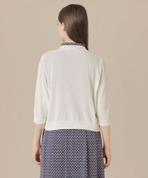 MACKINTOSH LONDON(L Size) / マッキントッシュ ロンドン (エル サイズ) ニット・セーター | 【L】エアリーホールガーメントニットボレロ | 詳細7