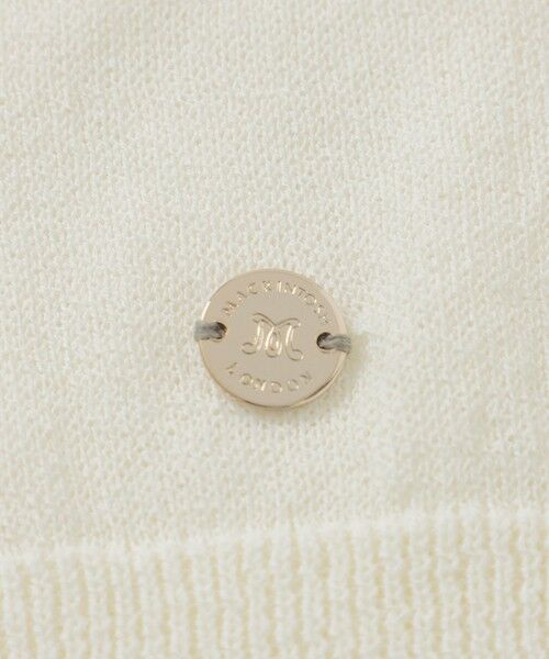 MACKINTOSH LONDON(L Size) / マッキントッシュ ロンドン (エル サイズ) ニット・セーター | 【L】エアリーホールガーメントニットボレロ | 詳細9