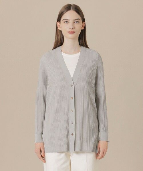 MACKINTOSH LONDON(L Size) / マッキントッシュ ロンドン (エル サイズ) ニット・セーター | 【L】シアーコットンニットカーディガン | 詳細4