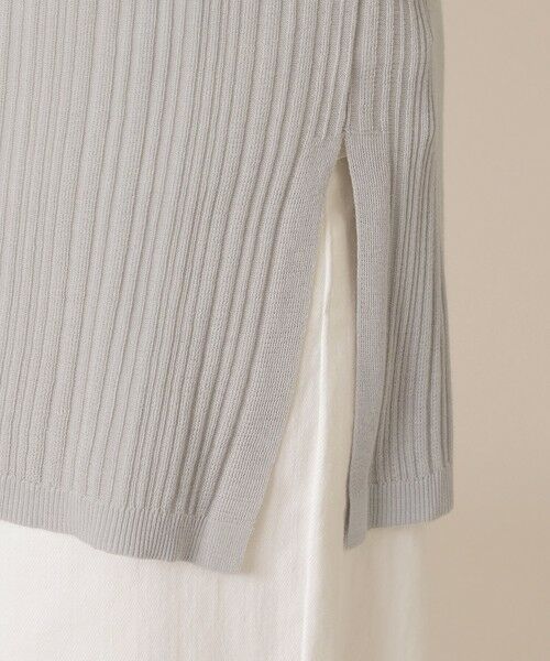 MACKINTOSH LONDON(L Size) / マッキントッシュ ロンドン (エル サイズ) ニット・セーター | 【L】シアーコットンニットカーディガン | 詳細8