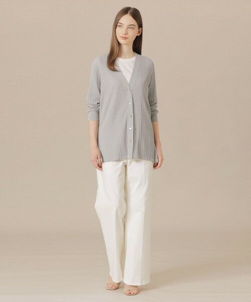 MACKINTOSH LONDON(L Size) / マッキントッシュ ロンドン (エル サイズ) ニット・セーター | 【L】シアーコットンニットカーディガン | 詳細1