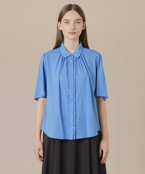 MACKINTOSH LONDON(L Size) / マッキントッシュ ロンドン (エル サイズ) カットソー | 【L】シアーコットンナイロンブラウス | 詳細5