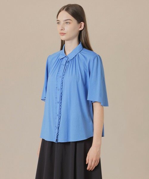 MACKINTOSH LONDON(L Size) / マッキントッシュ ロンドン (エル サイズ) カットソー | 【L】シアーコットンナイロンブラウス | 詳細6