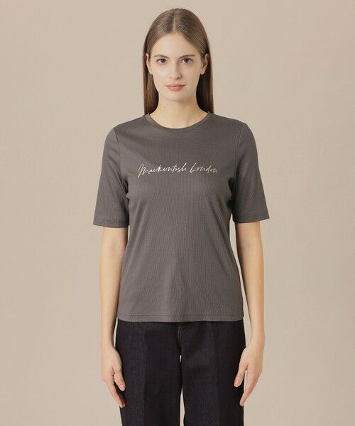 MACKINTOSH LONDON(L Size) / マッキントッシュ ロンドン (エル サイズ) カットソー | 【L】【WEB・一部店舗限定】シャインリブTシャツ | 詳細4