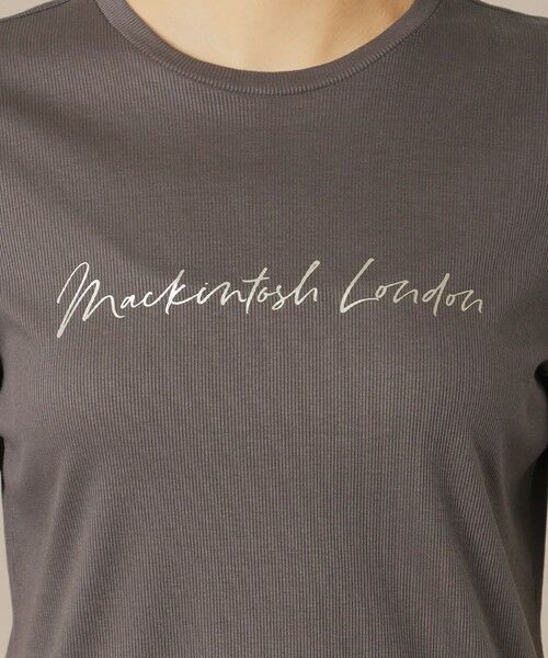 MACKINTOSH LONDON(L Size) / マッキントッシュ ロンドン (エル サイズ) カットソー | 【L】【WEB・一部店舗限定】シャインリブTシャツ | 詳細7