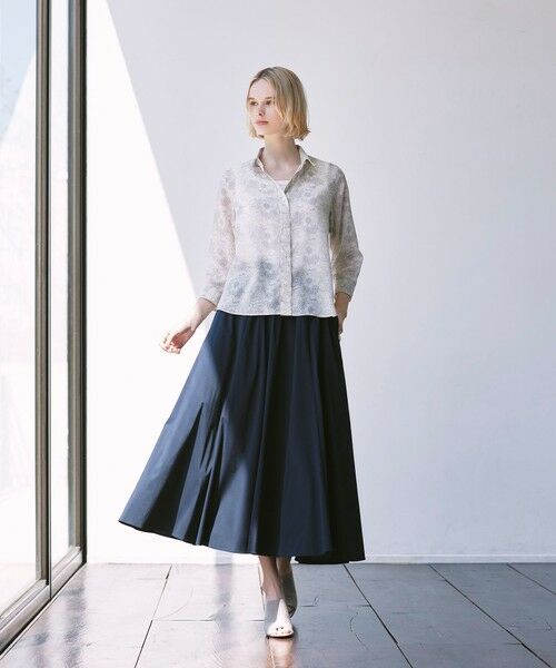 MACKINTOSH LONDON(L Size) / マッキントッシュ ロンドン (エル サイズ) ロング・マキシ丈スカート | 【L】コットンナイロンストレッチスカート | 詳細2