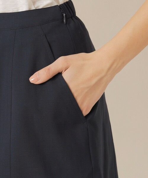 MACKINTOSH LONDON(L Size) / マッキントッシュ ロンドン (エル サイズ) ロング・マキシ丈スカート | 【L】ウォッシャブルウールブレンドスカート | 詳細5