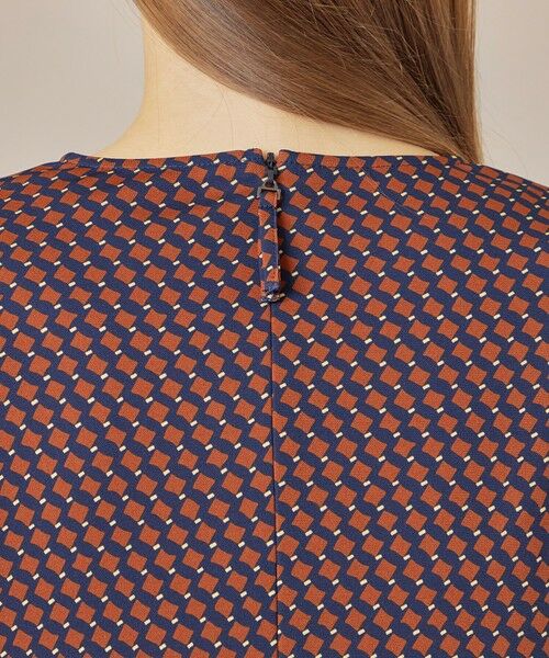 MACKINTOSH LONDON(L Size) / マッキントッシュ ロンドン (エル サイズ) ロング・マキシ丈ワンピース | 【L】チルトスクエアプリントワンピース | 詳細8