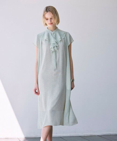 MACKINTOSH LONDON(L Size) / マッキントッシュ ロンドン (エル サイズ) ロング・マキシ丈ワンピース | 【L】フラグメントプリントワンピース | 詳細1