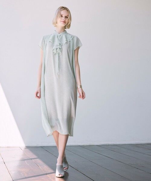 MACKINTOSH LONDON(L Size) / マッキントッシュ ロンドン (エル サイズ) ロング・マキシ丈ワンピース | 【L】フラグメントプリントワンピース | 詳細2