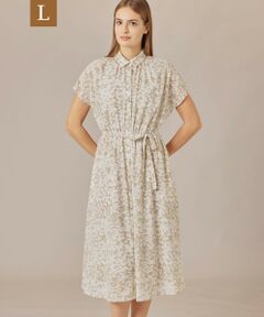 マッキントッシュロンドン　カシミア100 Lサイズ クレープレーヨンチェックワンピース(ワンピース)｜MACKINTOSH