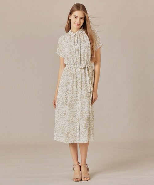 MACKINTOSH LONDON(L Size) / マッキントッシュ ロンドン (エル サイズ) ロング・マキシ丈ワンピース | 【L】【WEB・一部店舗限定】シルエットフラワーワンピース | 詳細2