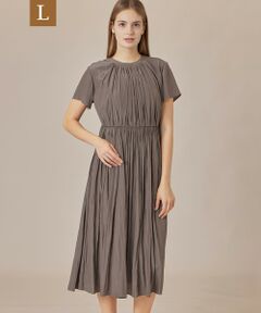 MACKINTOSH LONDON(L Size) / マッキントッシュ ロンドン (エル サイズ) ロング・マキシ丈ワンピース | 【L】【WEB・一部店舗限定】メモリータンブラーワンピース
