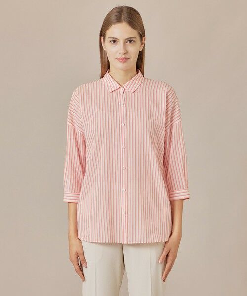 MACKINTOSH LONDON(L Size) / マッキントッシュ ロンドン (エル サイズ) シャツ・ブラウス | 【L】オンブレストライプブラウス | 詳細3