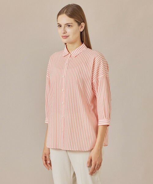 MACKINTOSH LONDON(L Size) / マッキントッシュ ロンドン (エル サイズ) シャツ・ブラウス | 【L】オンブレストライプブラウス | 詳細4