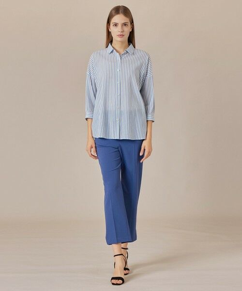 MACKINTOSH LONDON(L Size) / マッキントッシュ ロンドン (エル サイズ) シャツ・ブラウス | 【L】オンブレストライプブラウス | 詳細1