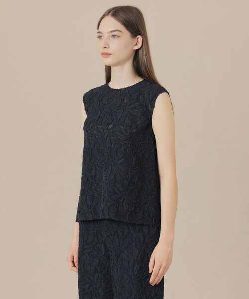 MACKINTOSH LONDON(L Size) / マッキントッシュ ロンドン (エル サイズ) シャツ・ブラウス | 【L】フラワーカットジャカードブラウス | 詳細4