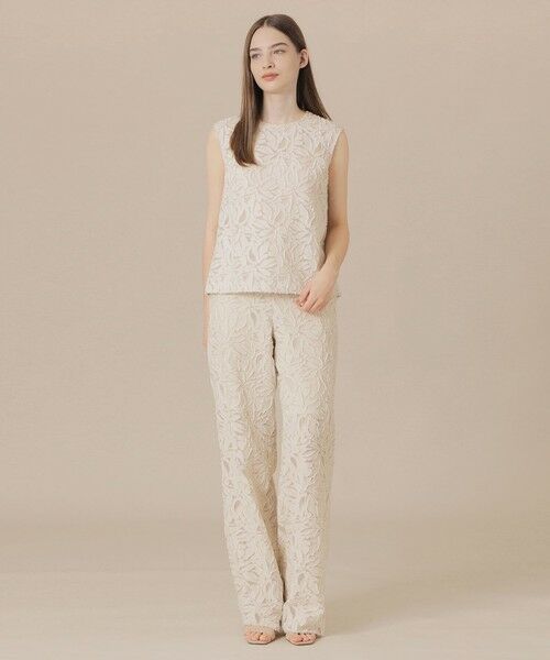 MACKINTOSH LONDON(L Size) / マッキントッシュ ロンドン (エル サイズ) シャツ・ブラウス | 【L】フラワーカットジャカードブラウス | 詳細1