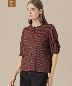 MACKINTOSH LONDON(L Size) / マッキントッシュ ロンドン (エル サイズ) シャツ・ブラウス | 【L】チルトスクエアプリントブラウス