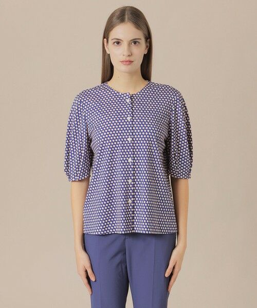 MACKINTOSH LONDON(L Size) / マッキントッシュ ロンドン (エル サイズ) シャツ・ブラウス | 【L】チルトスクエアプリントブラウス | 詳細3