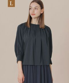 MACKINTOSH LONDON(L Size) / マッキントッシュ ロンドン (エル サイズ) シャツ・ブラウス | 【L】【WEB・一部店舗限定】コットンナイロンストレッチノーカラーブラウス