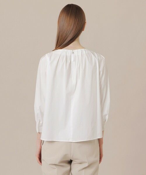 MACKINTOSH LONDON(L Size) / マッキントッシュ ロンドン (エル サイズ) シャツ・ブラウス | 【L】【WEB・一部店舗限定】コットンナイロンストレッチノーカラーブラウス | 詳細5