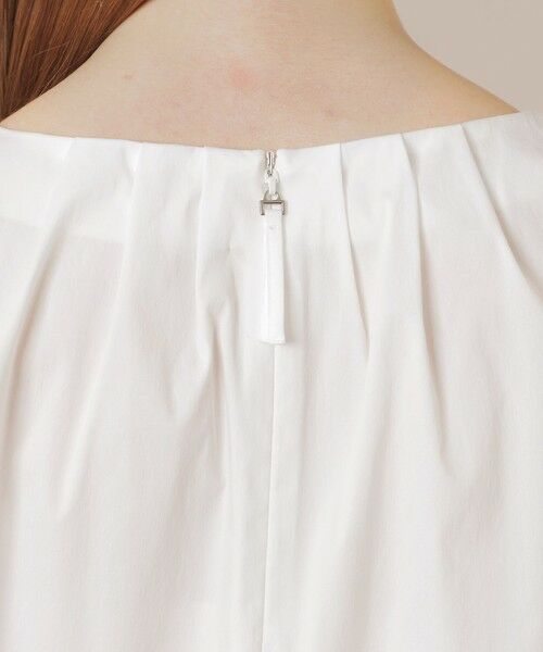 MACKINTOSH LONDON(L Size) / マッキントッシュ ロンドン (エル サイズ) シャツ・ブラウス | 【L】【WEB・一部店舗限定】コットンナイロンストレッチノーカラーブラウス | 詳細7