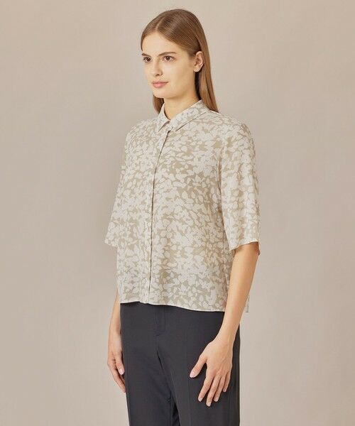 MACKINTOSH LONDON(L Size) / マッキントッシュ ロンドン (エル サイズ) シャツ・ブラウス | 【L】【WEB・一部店舗限定】シルエットフラワーブラウス | 詳細4