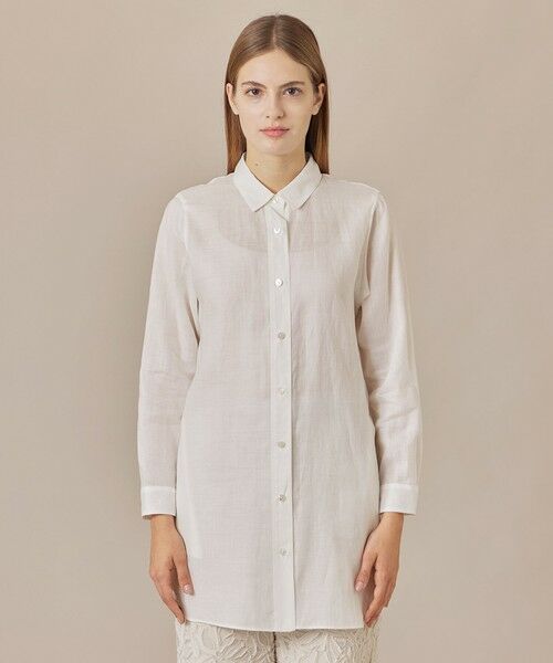 MACKINTOSH LONDON(L Size) / マッキントッシュ ロンドン (エル サイズ) シャツ・ブラウス | 【L】【WEB・一部店舗限定】ラミーツイルカラーシャツ | 詳細3