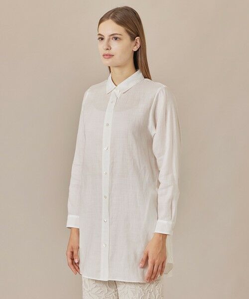 MACKINTOSH LONDON(L Size) / マッキントッシュ ロンドン (エル サイズ) シャツ・ブラウス | 【L】【WEB・一部店舗限定】ラミーツイルカラーシャツ | 詳細4