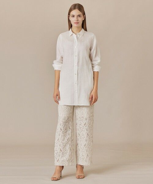 MACKINTOSH LONDON(L Size) / マッキントッシュ ロンドン (エル サイズ) シャツ・ブラウス | 【L】【WEB・一部店舗限定】ラミーツイルカラーシャツ | 詳細1