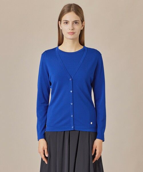 MACKINTOSH LONDON(L Size) / マッキントッシュ ロンドン (エル サイズ) ニット・セーター | 【L】【WEB・一部店舗限定】レーヨンナイロンカーディガン | 詳細4