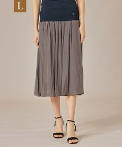 MACKINTOSH LONDON(L Size) / マッキントッシュ ロンドン (エル サイズ) ロング・マキシ丈スカート | 【L】ポリエステルタンブラースカート