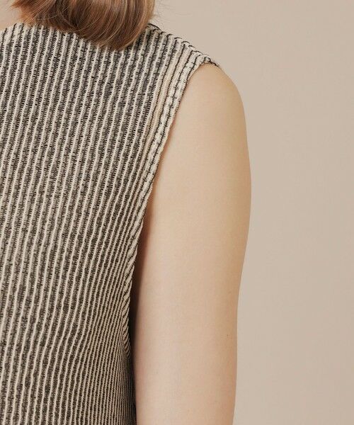 MACKINTOSH LONDON(L Size) / マッキントッシュ ロンドン (エル サイズ) ロング・マキシ丈ワンピース | 【L】シアーストライプワンピース | 詳細5