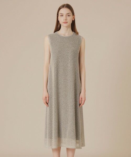 MACKINTOSH LONDON(L Size) / マッキントッシュ ロンドン (エル サイズ) ロング・マキシ丈ワンピース | 【L】シアーストライプワンピース | 詳細2