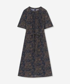MACKINTOSH LONDON(L Size) / マッキントッシュ ロンドン (エル サイズ) ロング・マキシ丈ワンピース | 【L】【BIBURY FLOWER】ドローイングシャドーバイブリーワンピース