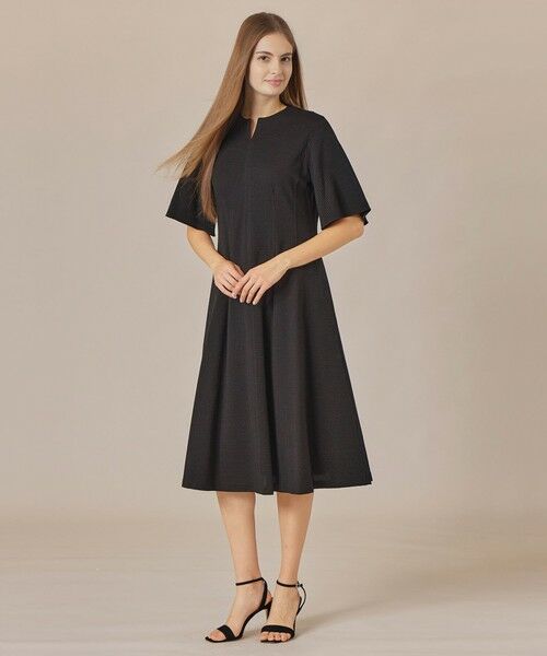 MACKINTOSH LONDON(L Size) / マッキントッシュ ロンドン (エル サイズ) ロング・マキシ丈ワンピース | 【L】ストレッチサッカーワンピース | 詳細1