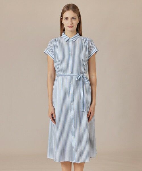 MACKINTOSH LONDON(L Size) / マッキントッシュ ロンドン (エル サイズ) ロング・マキシ丈ワンピース | 【L】オンブレストライプワンピース | 詳細3